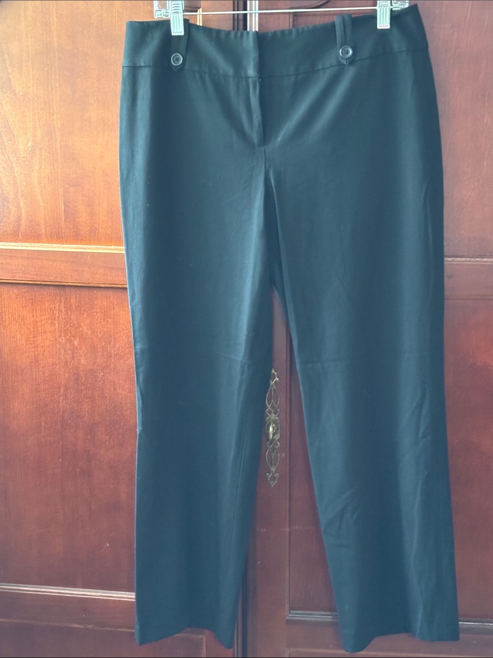 Ann Taylor Loft black stretch trousers